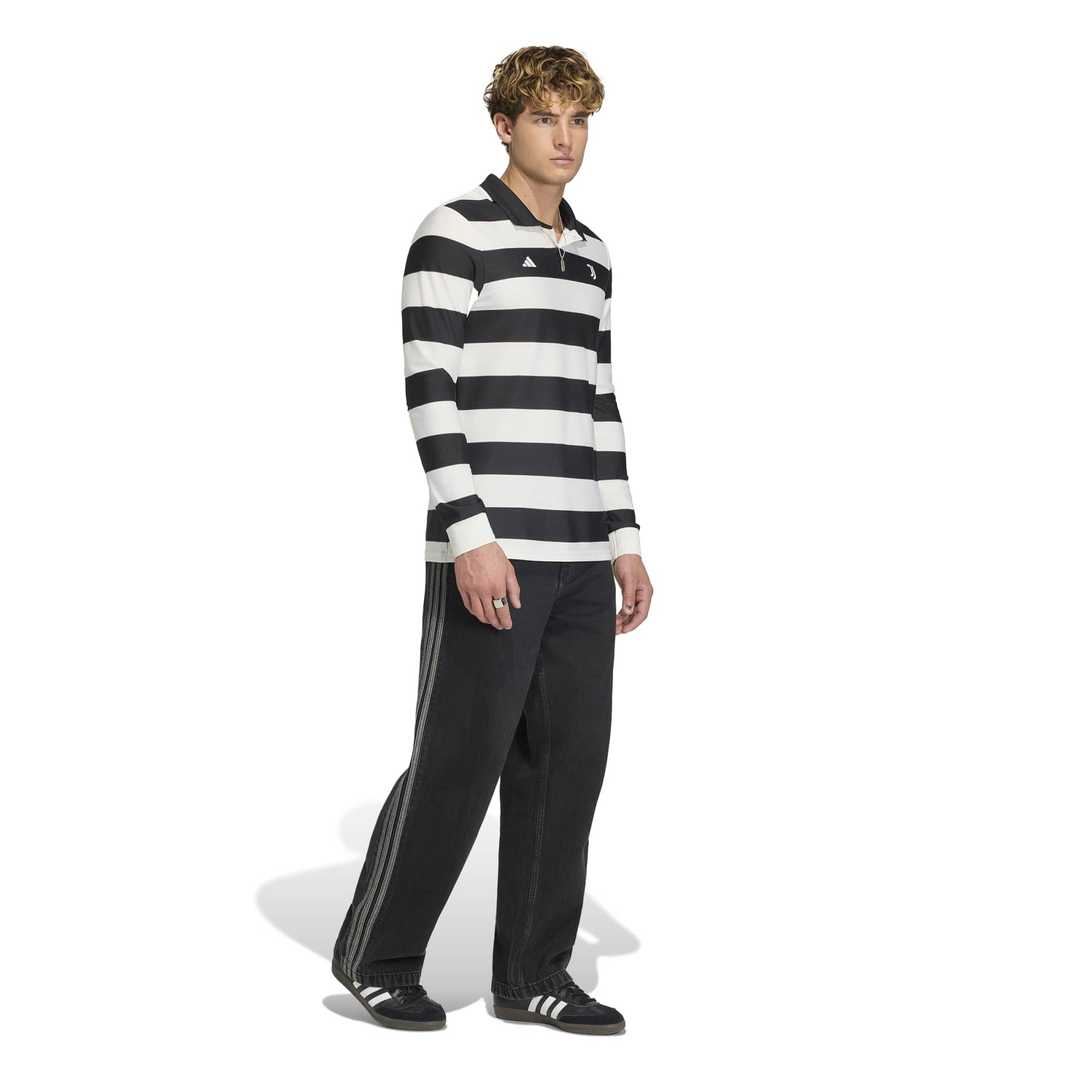 Juventus adidas x Studio Sgura 2025/26 Fourth On-Field Authentic Long Sleeve Jersey - Black