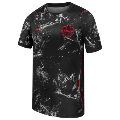 Canada Soccer Nike 2026 Away Stadium Replica Jersey - Black