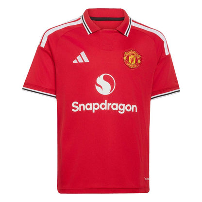 Bruno Fernandes Manchester United adidas Youth 2026/27 Home Replica Jersey - Red