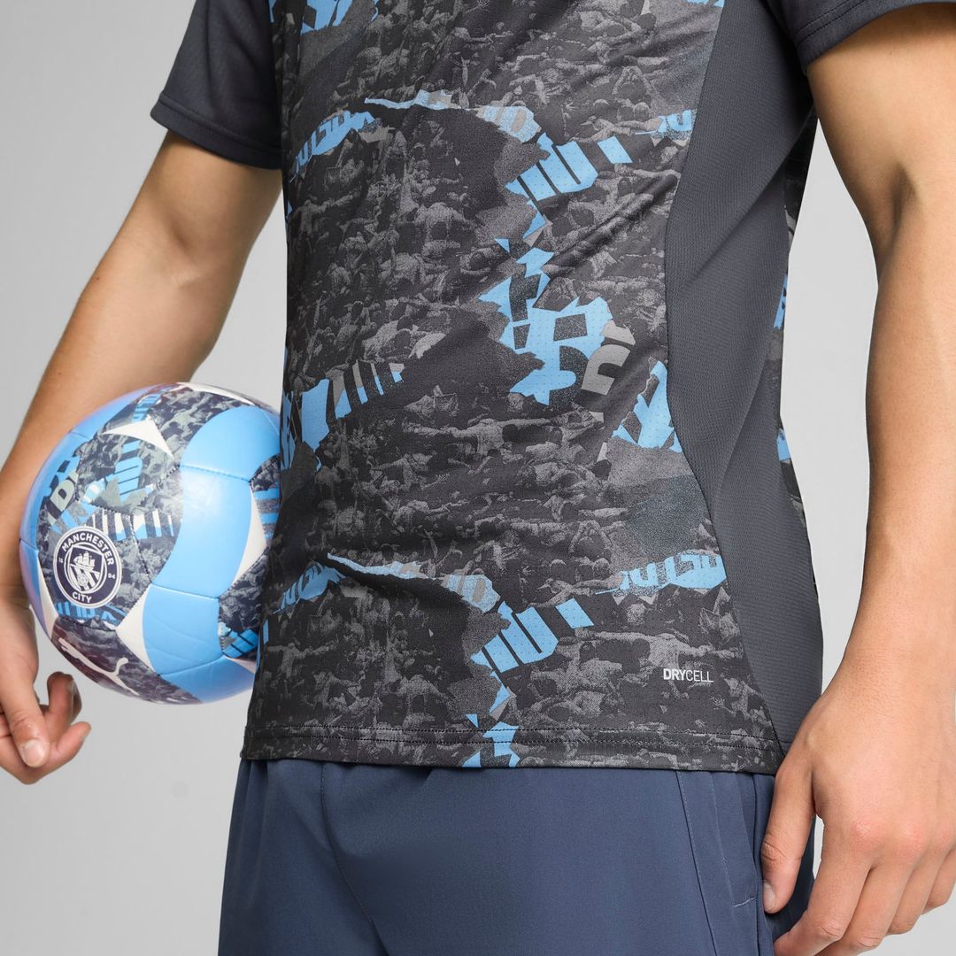Manchester City Puma 2024/25 Pre-Match Training Jersey - Navy