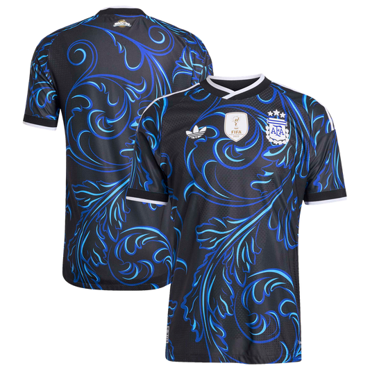 Argentina National Team adidas 2026 Away On-Field Authentic Jersey - Black