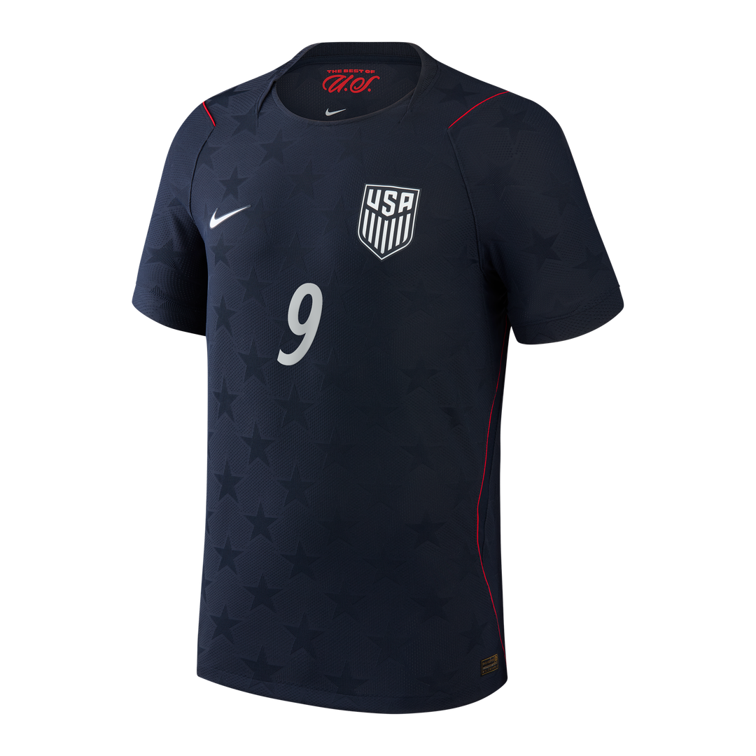 Ricardo Pepi USMNT Nike 2026/27 Away Match Authentic Jersey - Blue