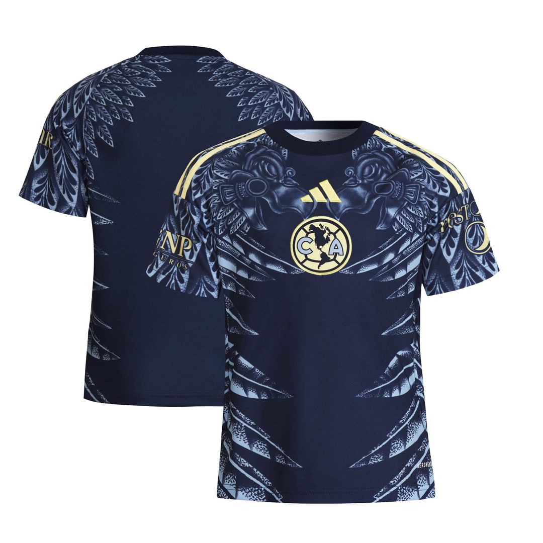 Club America adidas Youth 2025 Third Replica Jersey - Gray