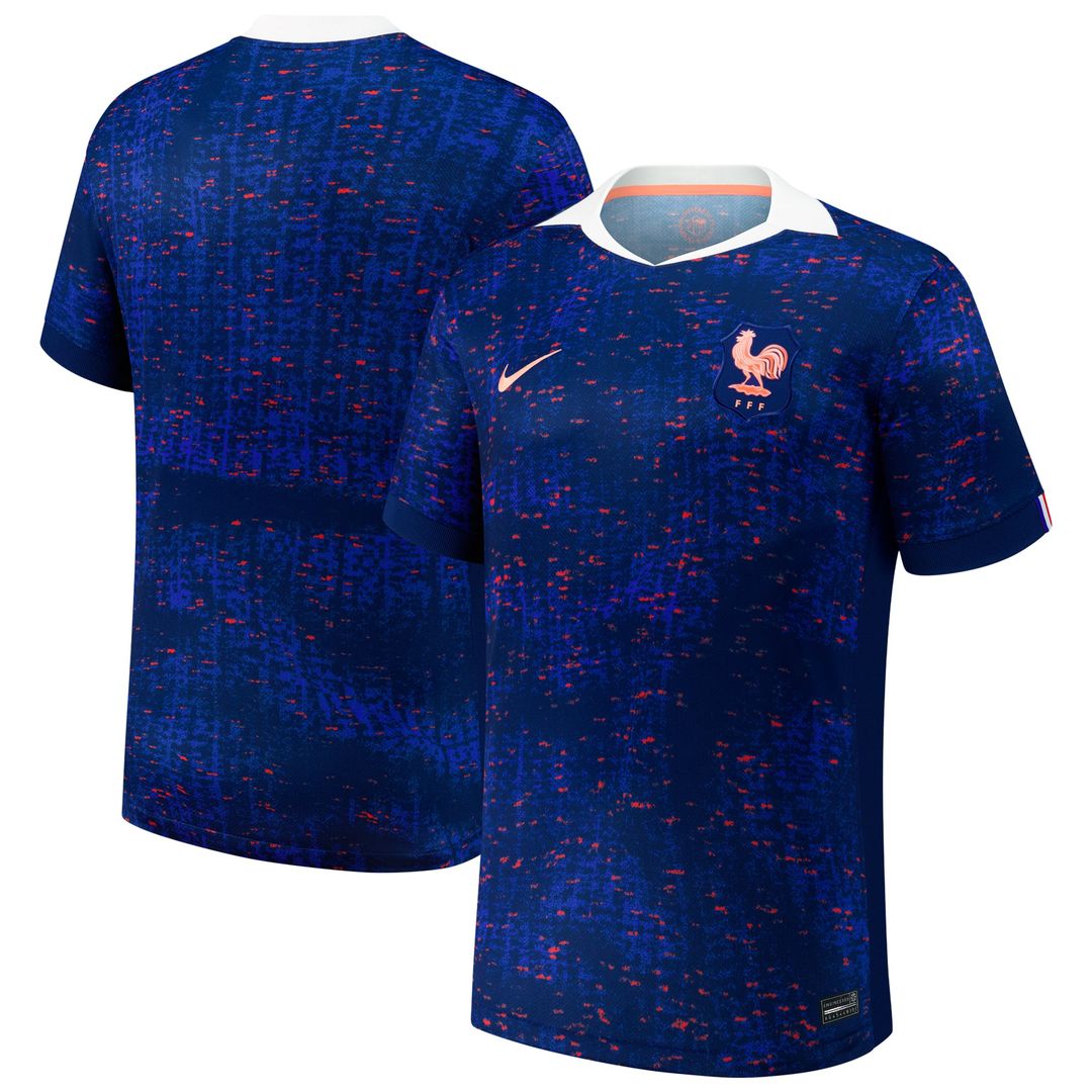 France Women's National Team Nike 2025/26 Home Replica Jersey - Blue
