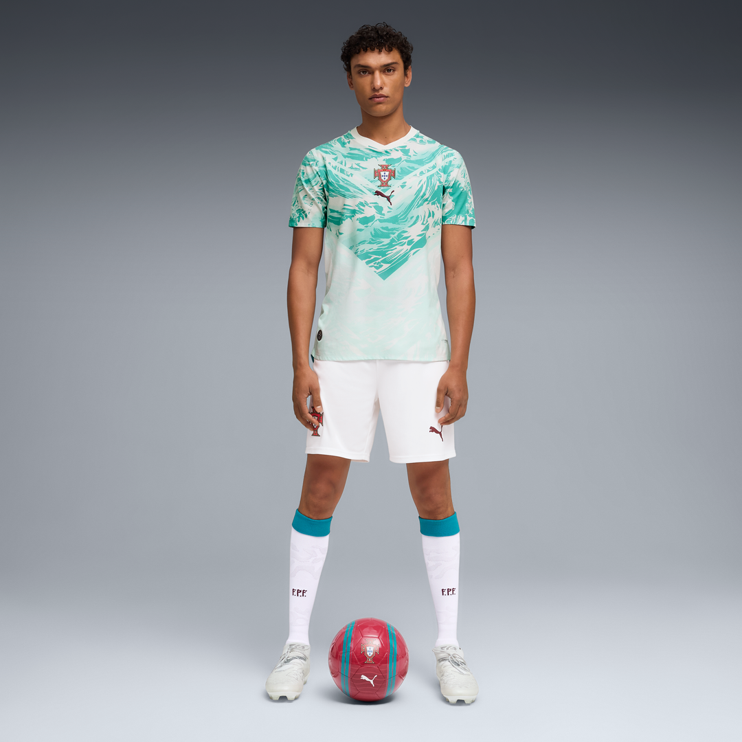 Portugal National Team Puma 2026 Away On-Field Authentic Jersey - White