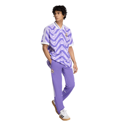 Real Madrid adidas Unisex Lifestyler Fashion Jersey - Purple