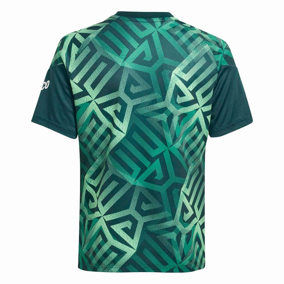 Mexico National Team adidas Youth 2026 Pre-Match Top - White