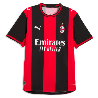 Luka Modrić AC Milan Puma 2026/27 Home On-Field Authentic Jersey - Black/Red