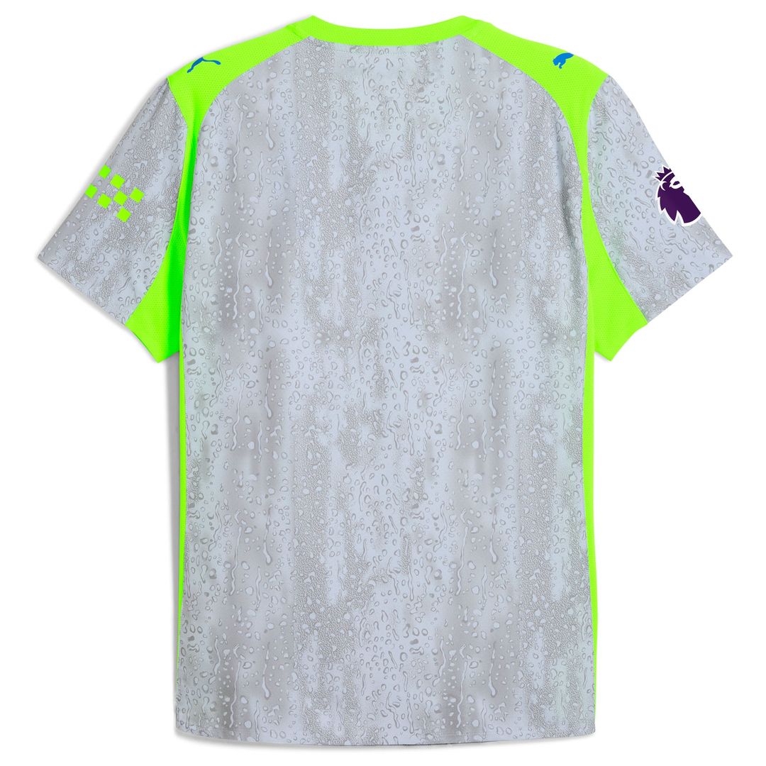 Manchester City Puma 2025/26 Third Authentic Jersey - Green/Neon Green