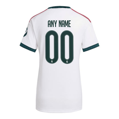 Real Madrid adidas Women's 2026/27 Home Replica Custom Jersey - White