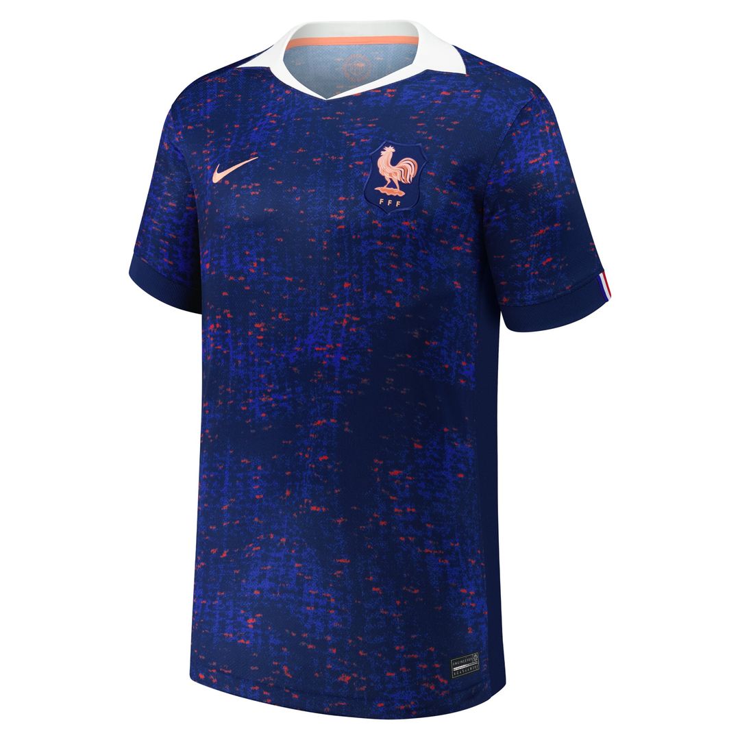 France Women's National Team Nike Youth 2025/26 Home Replica Jersey - Blue