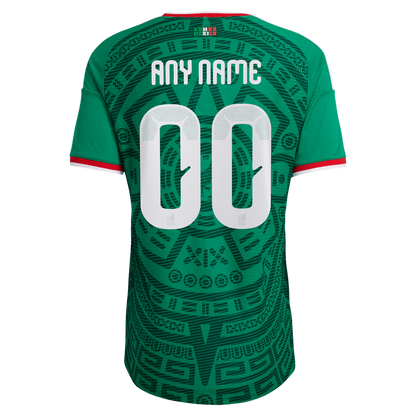 Mexico National Team adidas 2026 Away On-Field Authentic Custom Jersey - White