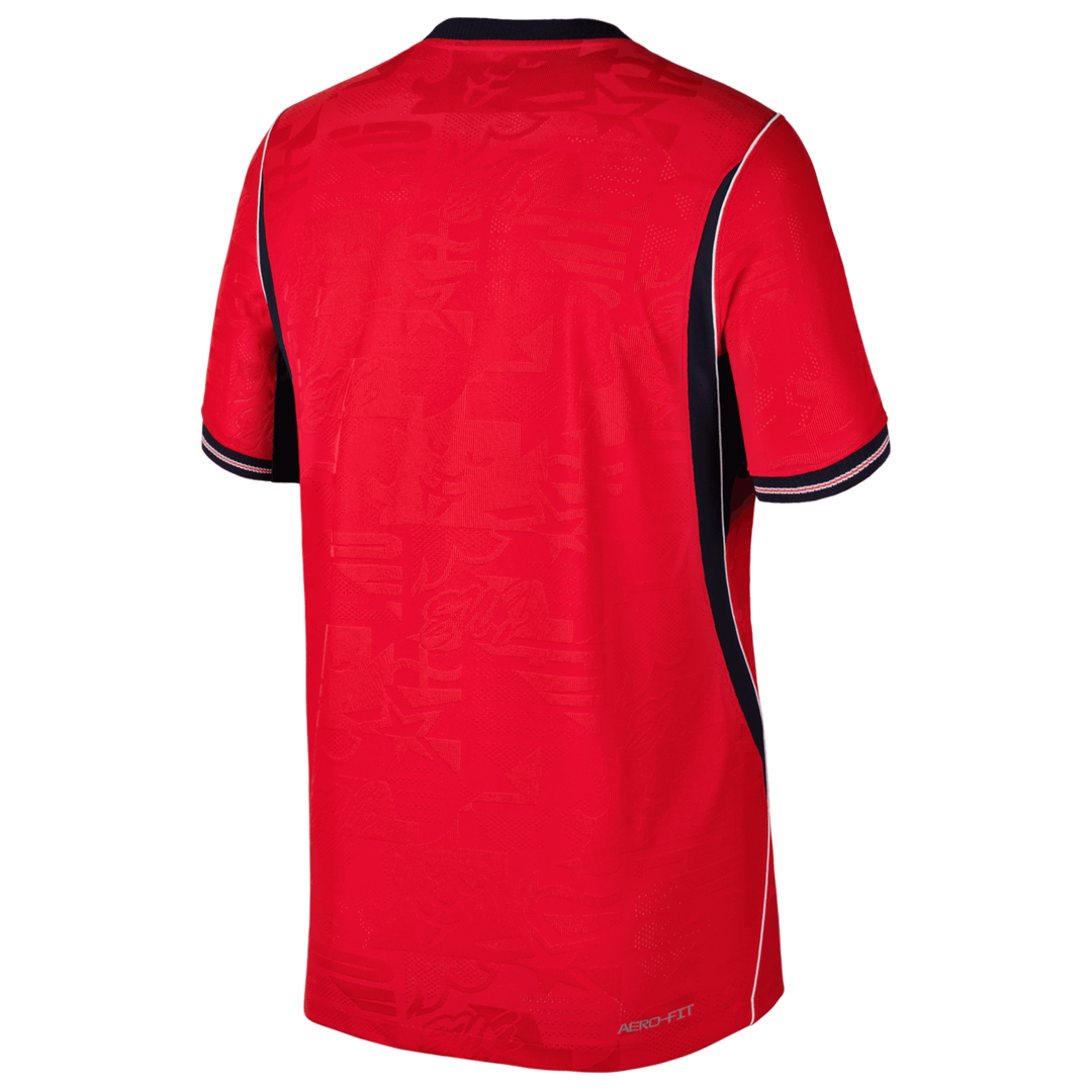 England National Team Nike Youth 2026 Away Match Authentic Jersey - Red