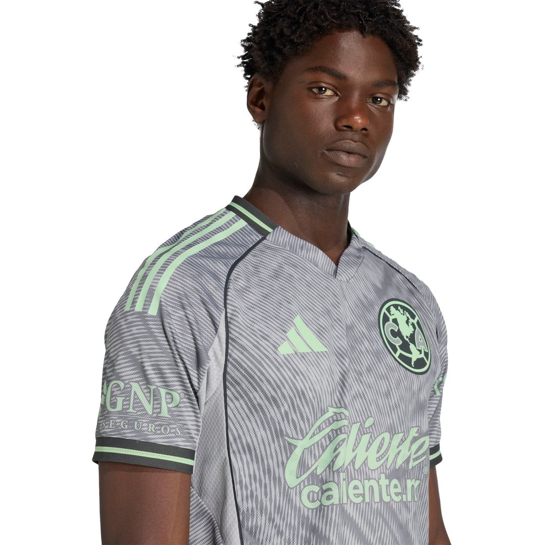 Club America adidas 2025/26 Home Authentic Jersey - Yellow
