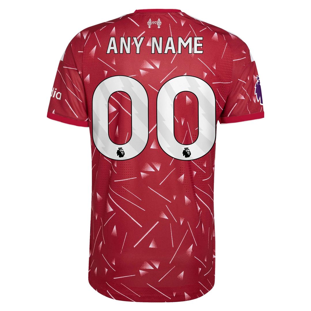 Liverpool adidas 2026/27 Home On-Field Authentic Custom Jersey - Red