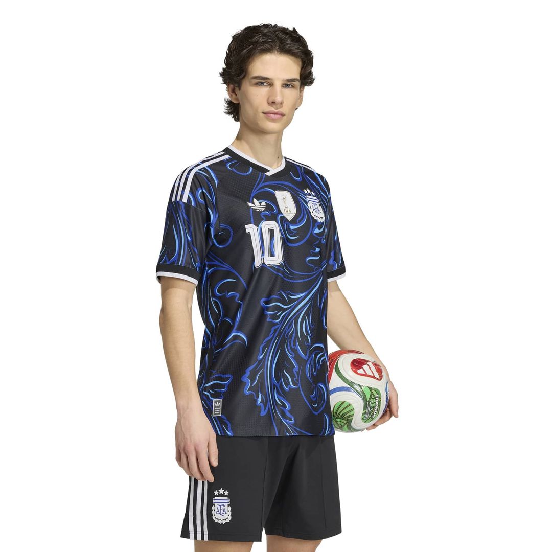 Lionel Messi Argentina National Team adidas 2026 Away Authentic Player Jersey - Black