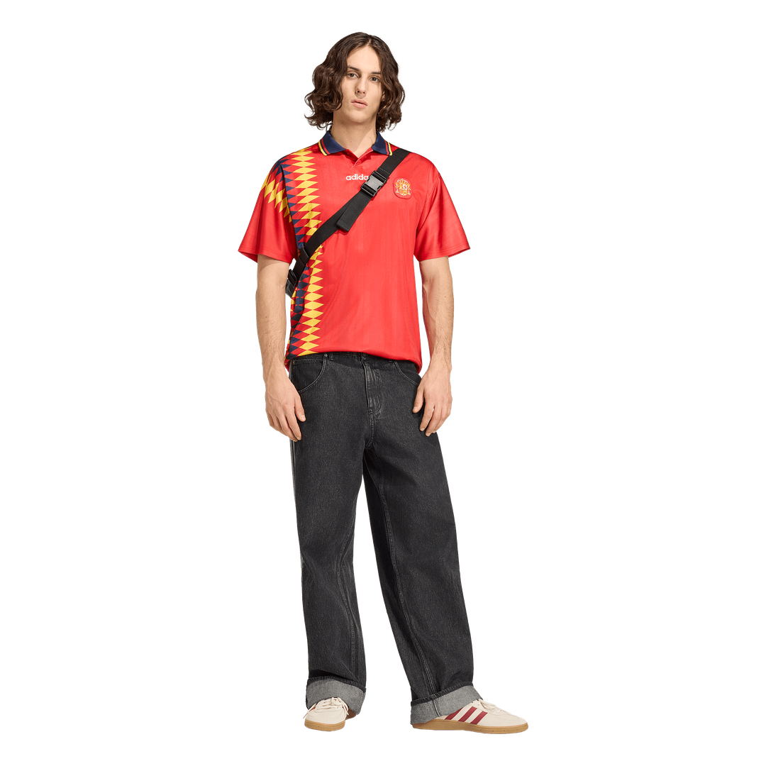 Spain National Team adidas 1994 Bringback Jersey - Red