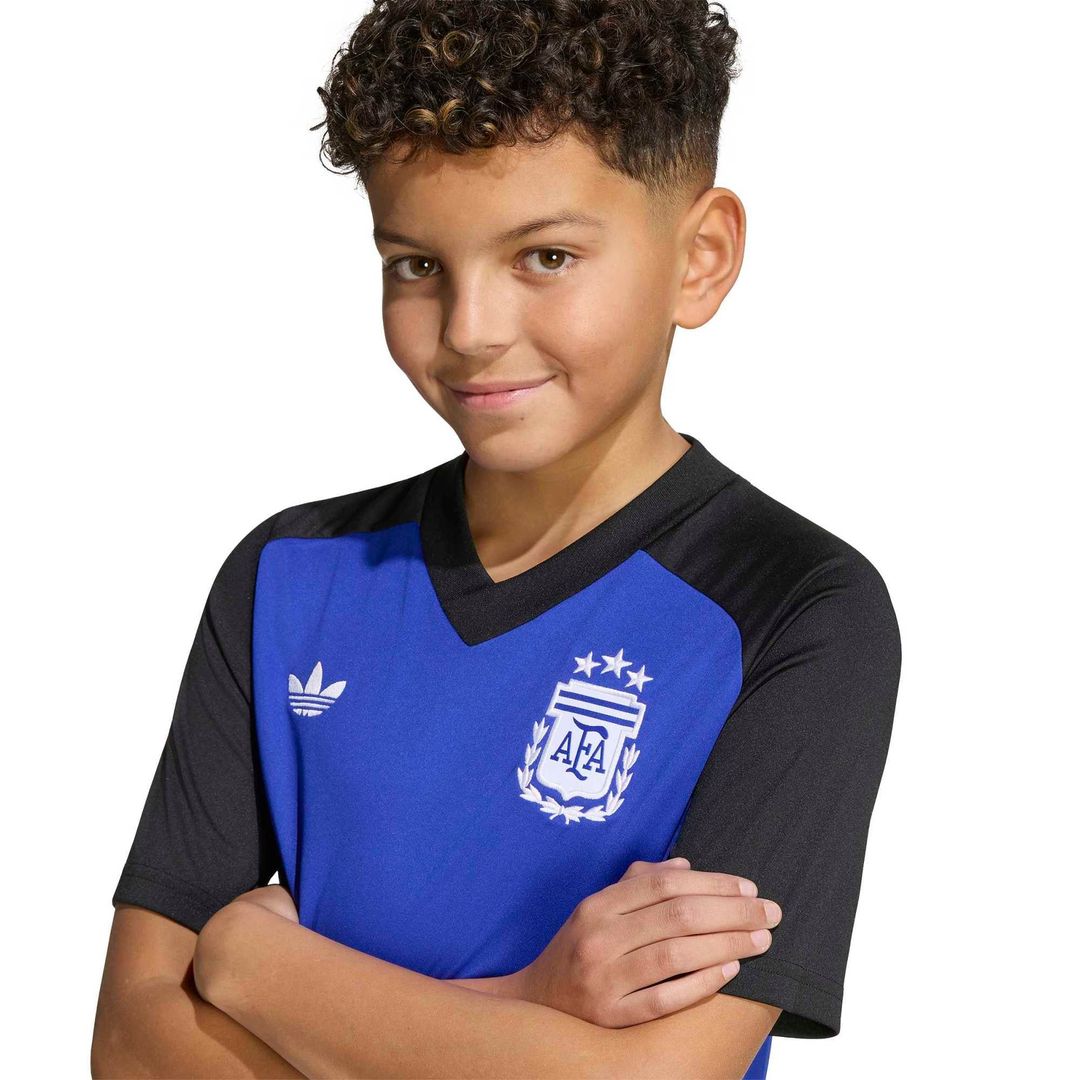 Argentina National Team adidas Youth 2026 Pre-Match Top - Blue