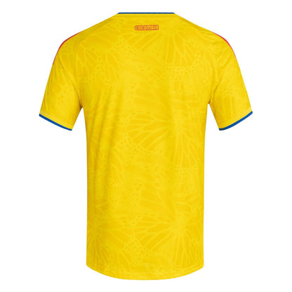 Colombia National Team adidas 2026 Home On-Field Authentic Jersey - Yellow
