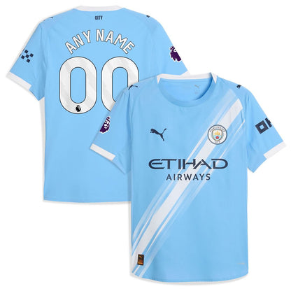 Manchester City Puma 2025/26 Third Authentic Custom Jersey - Green/Neon Green