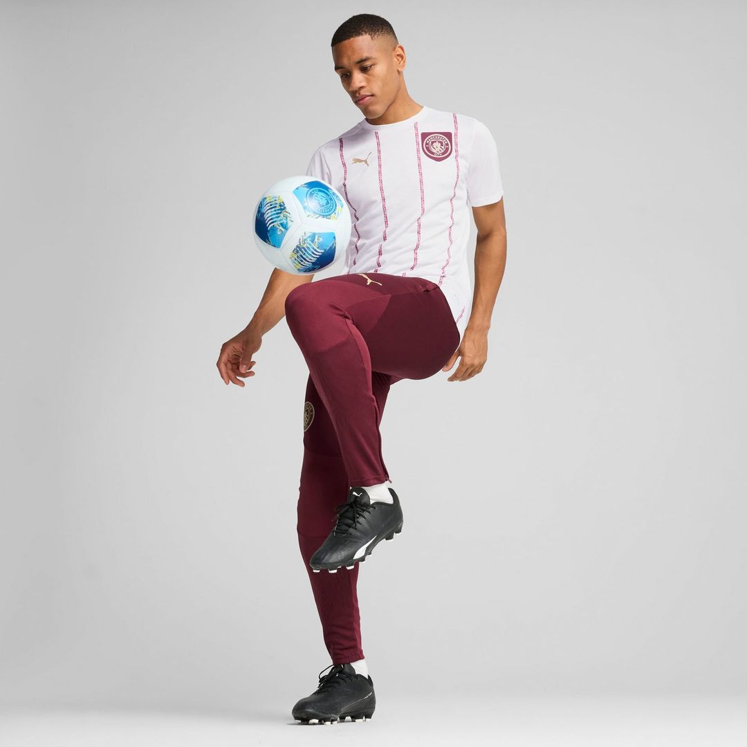 Manchester City Puma 2024/25 Pre-Match Training Jersey - White