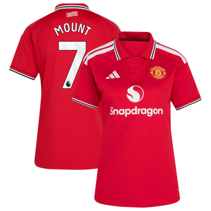 Mason Mount Manchester United adidas Women's 2026/27 Home Replica Jersey - Red