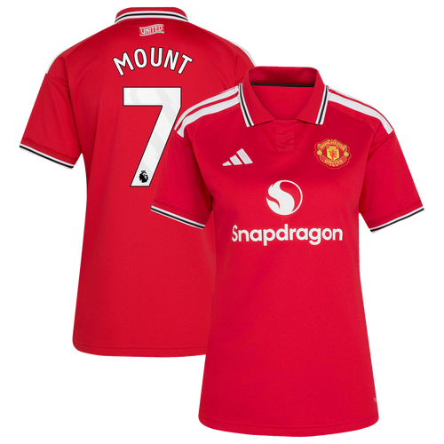 Mason Mount Manchester United adidas Women's 2026/27 Home Replica Jersey - Red