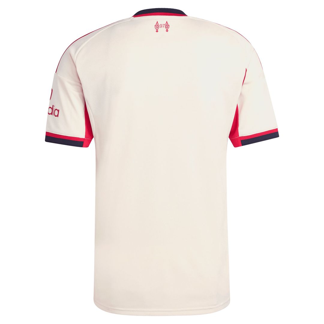 Liverpool adidas 2025/26 Away Replica Jersey - White