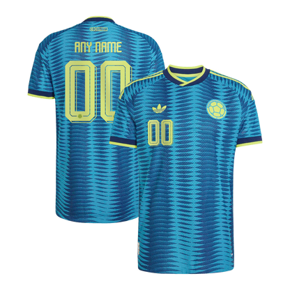 Colombia National Team adidas 2026 Home On-Field Authentic Custom Jersey - Yellow