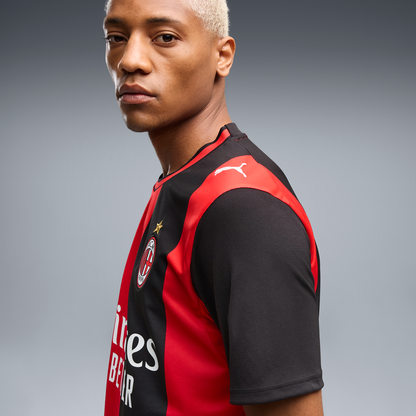 AC Milan Puma 2026/27 Home Replica Jersey - Black/Red