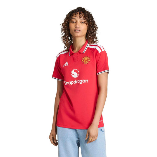 Manchester United adidas Women's 2026/27 Home Replica Jersey - Red