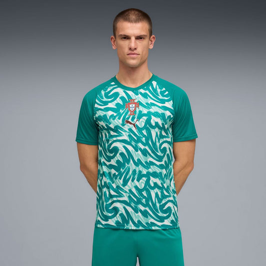 Portugal National Team Puma 2026 Pre-Match Top - Green