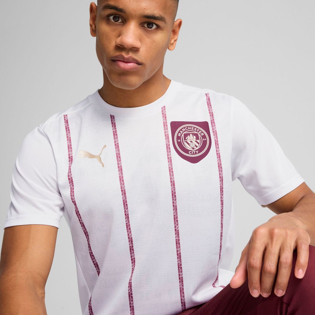 Manchester City Puma 2024/25 Pre-Match Training Jersey - Navy