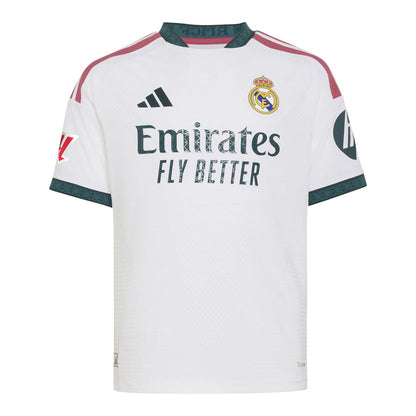 Real Madrid adidas Youth 2026/27 Home On-Field Authentic Custom Jersey - White
