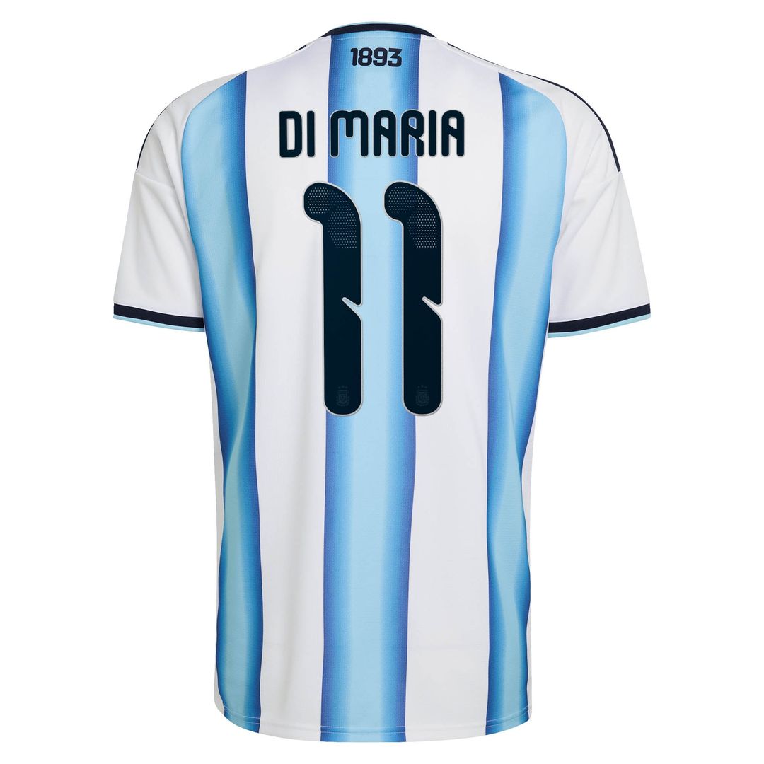 Angel Di Maria Argentina National Team adidas 2026 Away Replica Jersey - Black