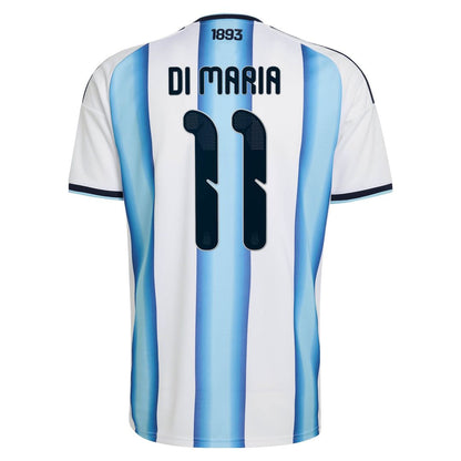Angel Di Maria Argentina National Team adidas 2026 Away Replica Jersey - Black