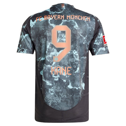 Harry Kane Bayern Munich adidas 2024/25 Away Authentic Player Jersey - Black