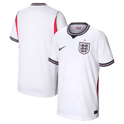 England National Team Nike Youth 2026 Home Stadium Replica Jersey - White