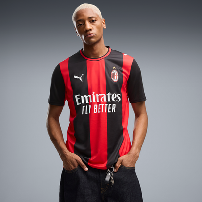 AC Milan Puma 2026/27 Home Replica Jersey - Black/Red