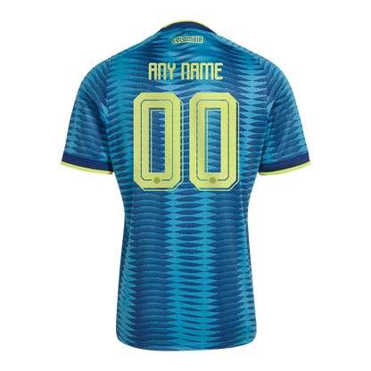 Colombia National Team adidas 2026 Away Replica Custom Jersey - Turquoise