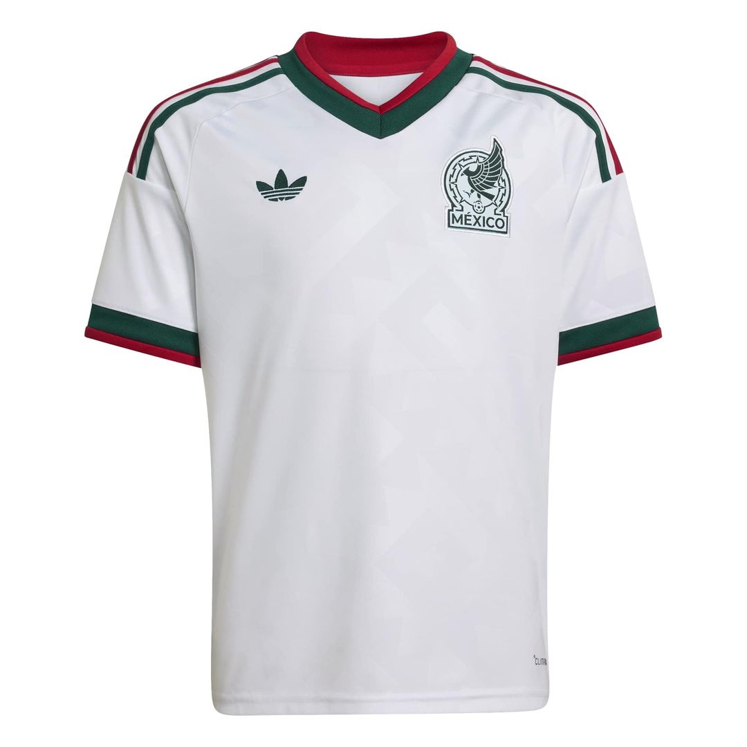 Mexico National Team adidas Youth 2026 Away Replica Jersey - White