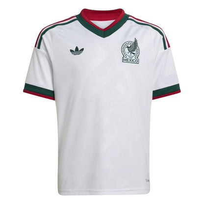 Mexico National Team adidas Youth 2026 Away Replica Jersey - White