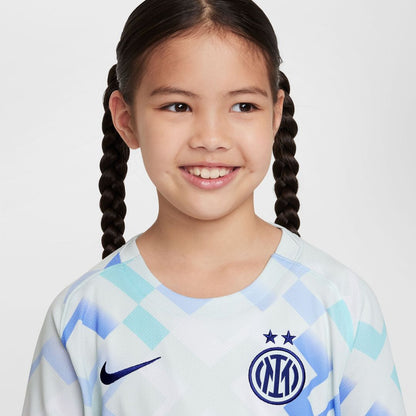 Inter Milan Nike Youth 2025/26 Away Replica Jersey - Aqua