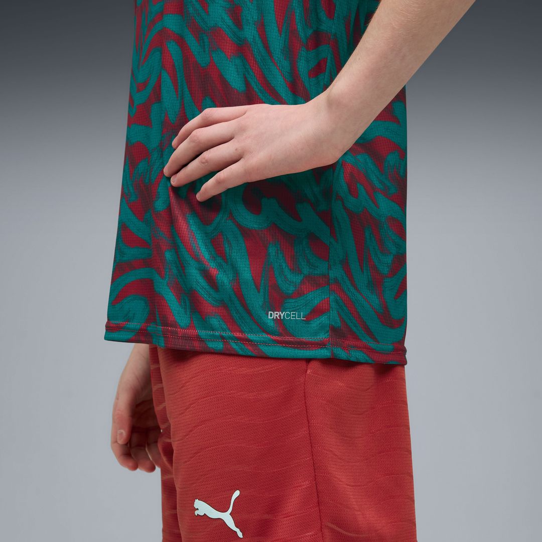 Portugal National Team Puma Youth Pre-Match Jersey - Red