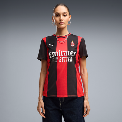 AC Milan Puma Women's 2026/27 Home Replica Jersey - Black/Red