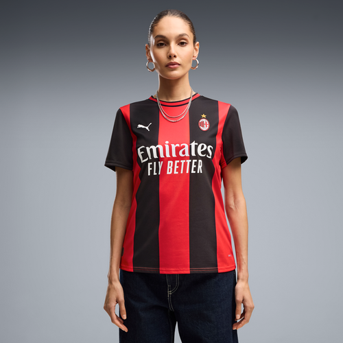 AC Milan Puma Women's 2026/27 Home Replica Jersey - Black/Red