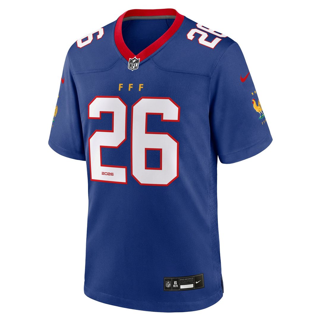 France National Team x NFL Nike Game Jersey - Blue