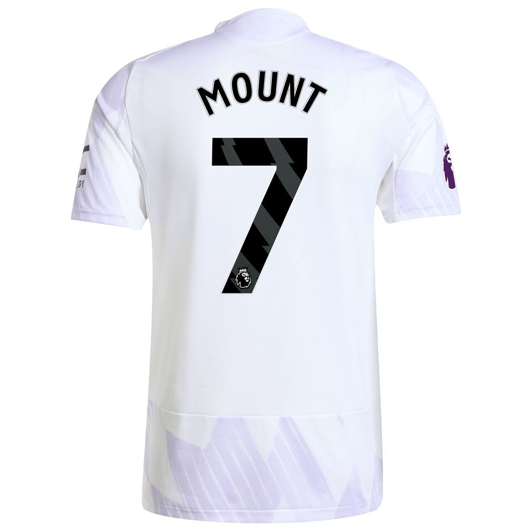Mason Mount Manchester United adidas 2025/26 Third Authentic Player Jersey - Black
