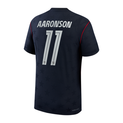 Brenden Aaronson USMNT Nike 2026/27 Away Match Authentic Jersey - Blue