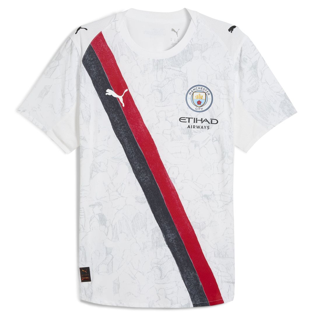 Manchester City Puma x KidSuper 2025 FIFA Club World Cup Authentic Jersey - White